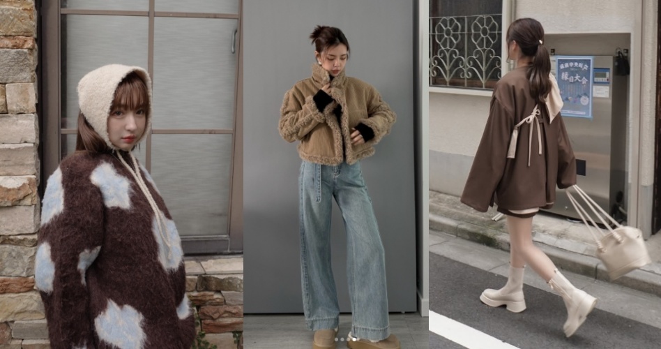 2025年度代表色「摩卡慕斯」，將成為時尚穿搭潮流，只要掌握4種技巧，妳也能成為時髦女神。（翻攝自instagram @amelie_sheep / @cc.index / @akari___0302）