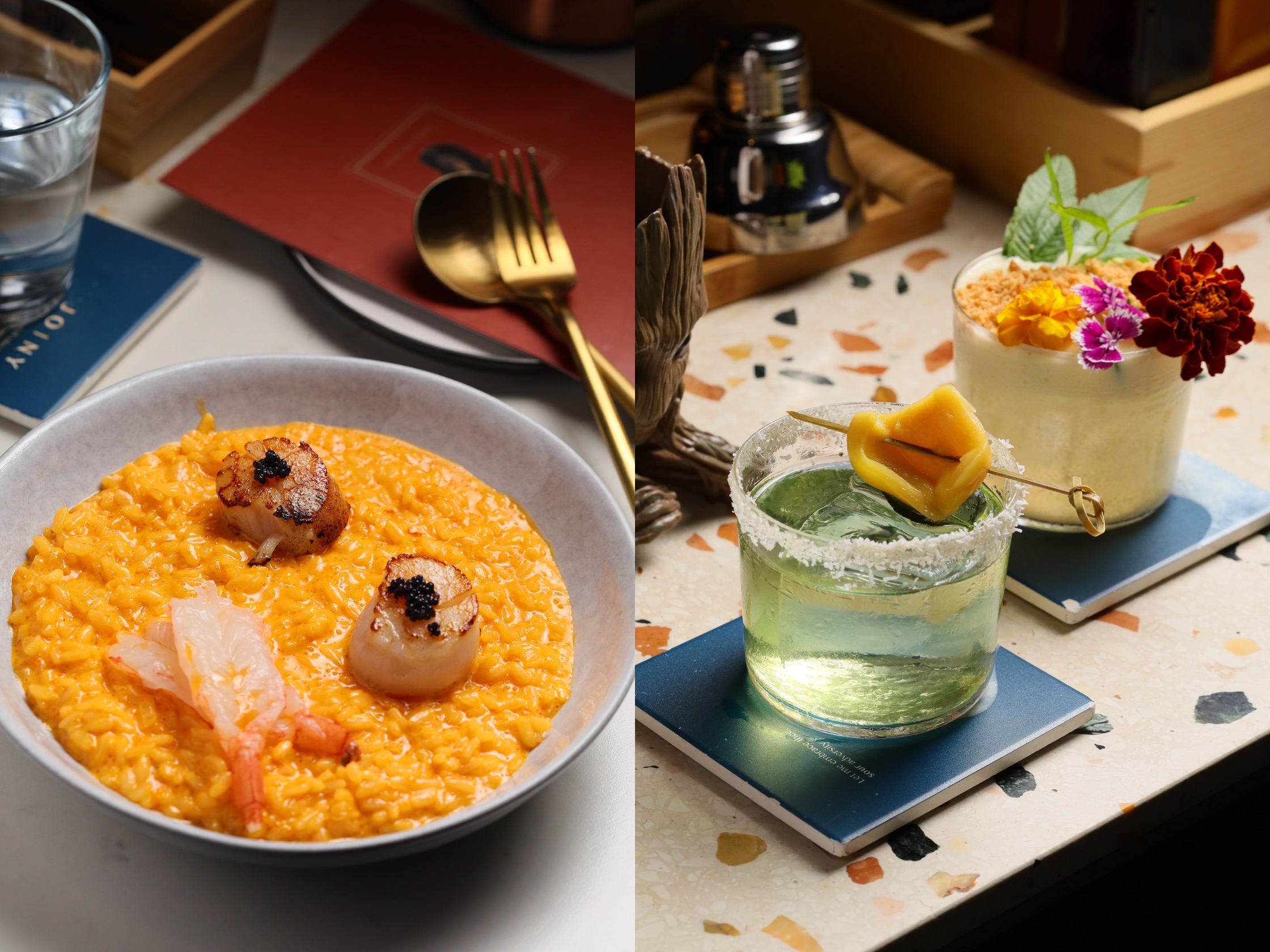 「Joiny Taipei招台北餐酒館」的菜色與酒都相當有水準。