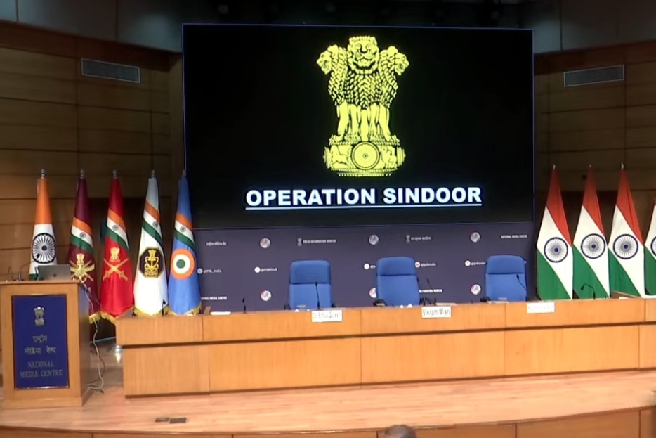 印度今發動「辛多爾行動（OPERATION SINDOOR）」，對巴控喀什米爾地區及巴基斯坦境內9個目標展開空襲。（翻攝自印度時報）