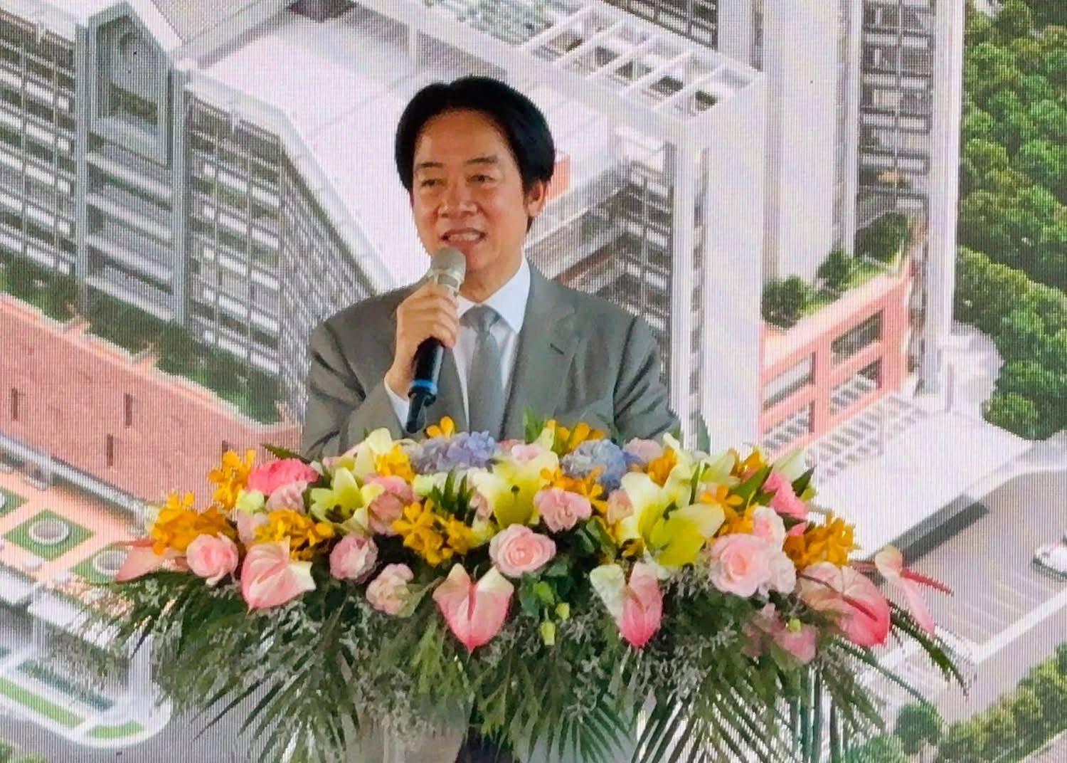 總統賴清德肯定立委劉建國為民力爭百億經費。（劉建國辦公室提供）