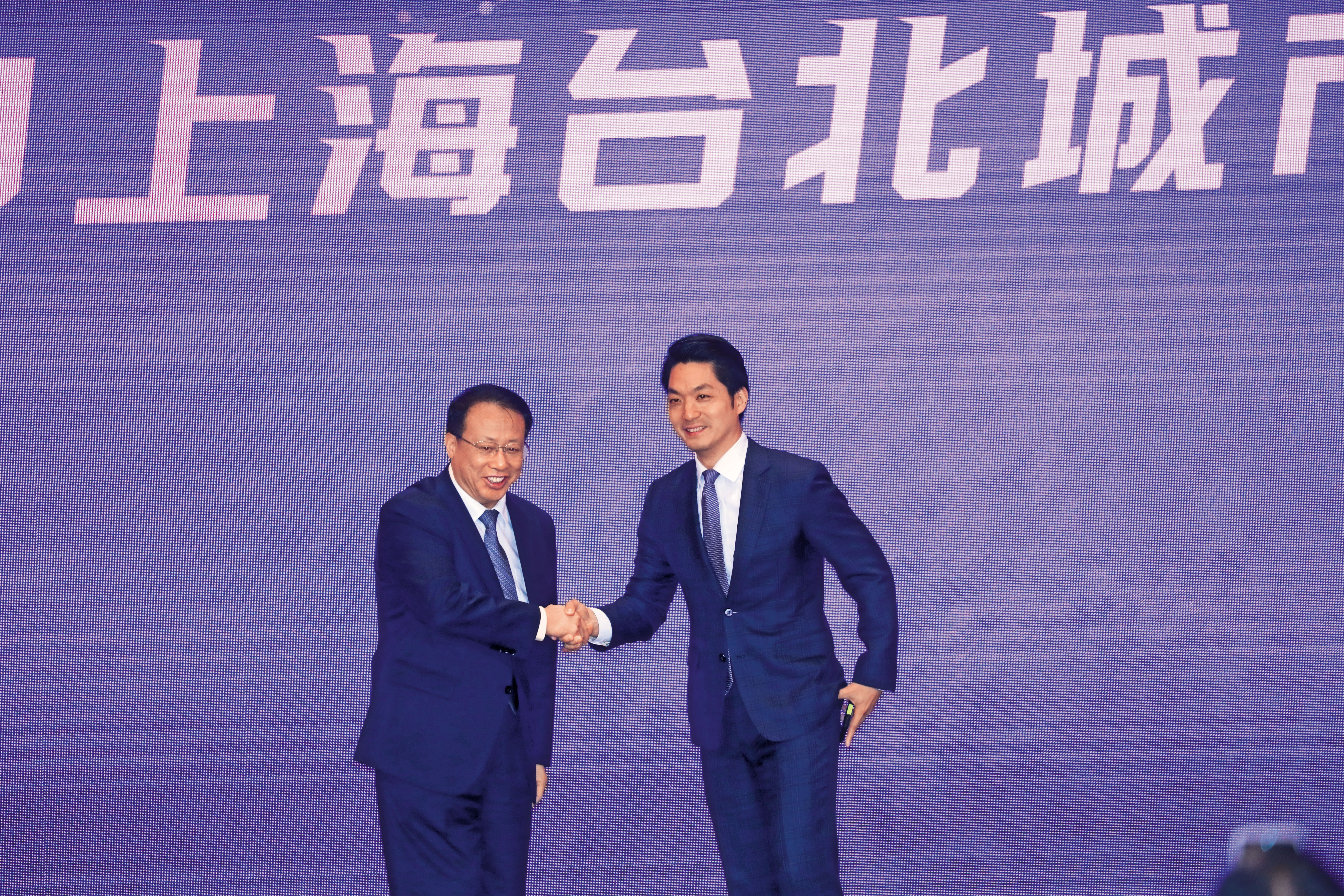 雙城論壇27、28日登場，台北市長蔣萬安（右）將與上海市長龔正（左）會面。