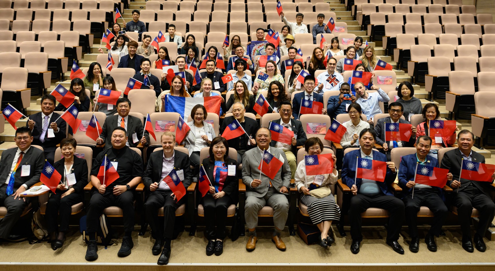 扶輪國際青年領袖奬在台舉行。（扶輪社提供）