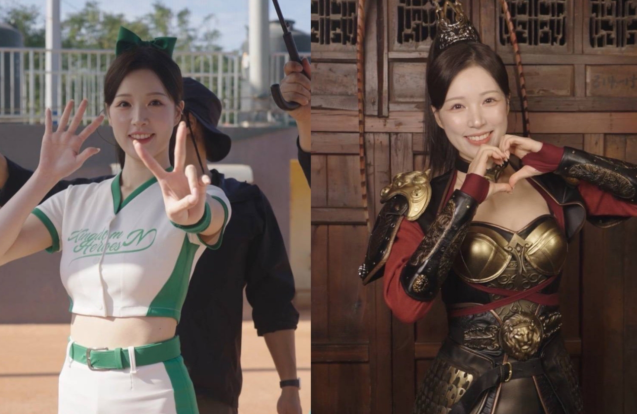 李晧禎為手遊《三國群英傳M》拍宣傳影片。(三國群英傳M提供)