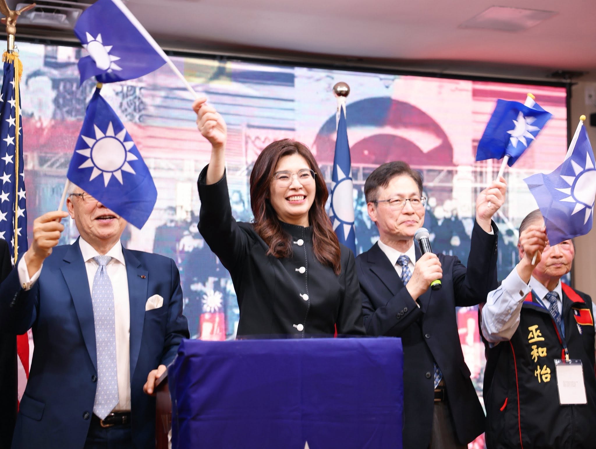 國民黨主席鄭麗文訪美,傳規格遭降級。(翻攝鄭麗文臉書)