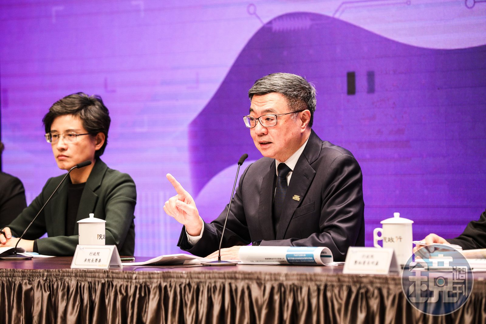 行政院長卓榮泰的施政滿意度來到47.4%,創上任以來新高。