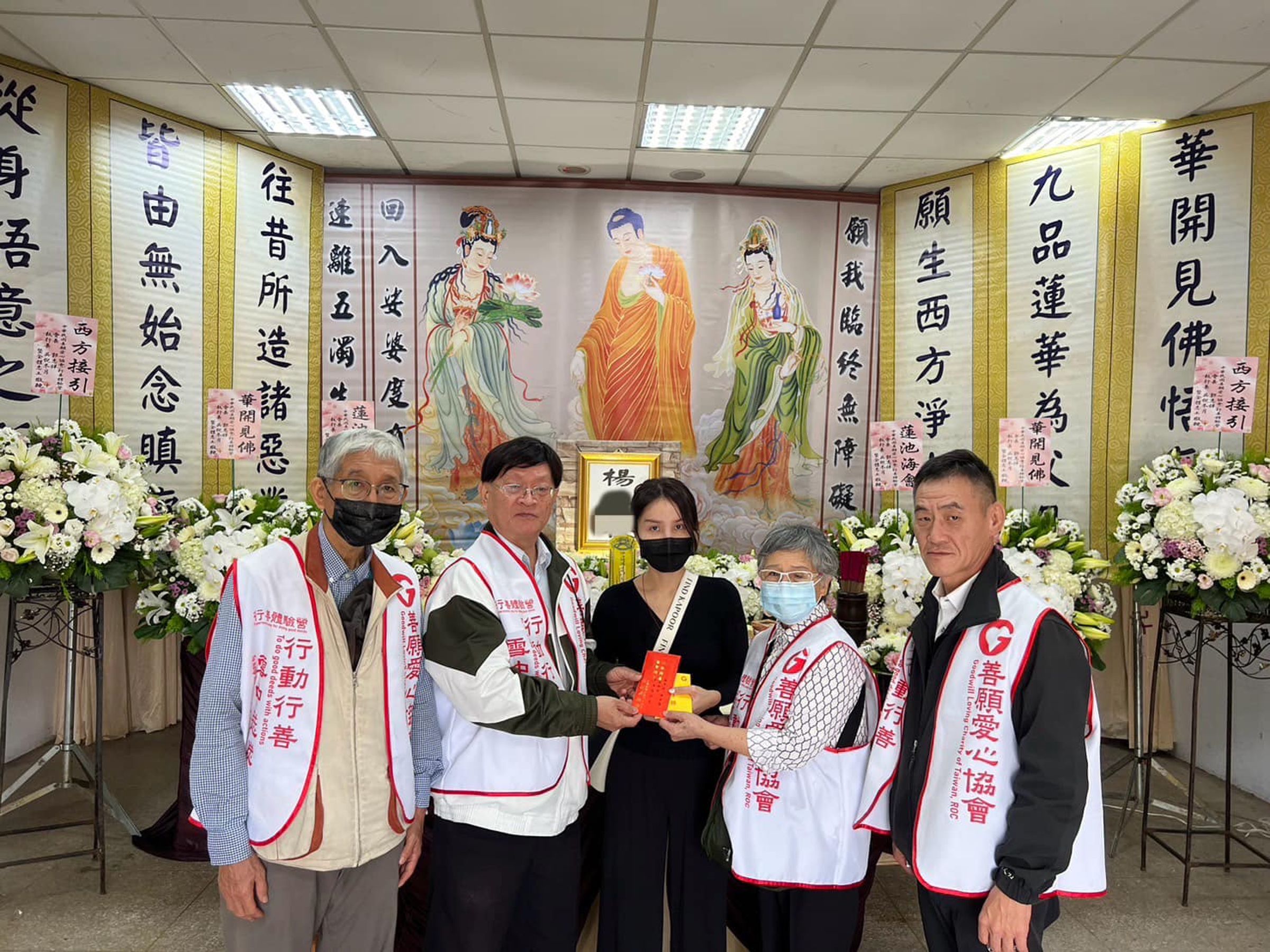 警方將該案轉介給中華民國善願愛心協會，提供全套免費殮葬服務。（翻攝自板橋警聲雲臉書）