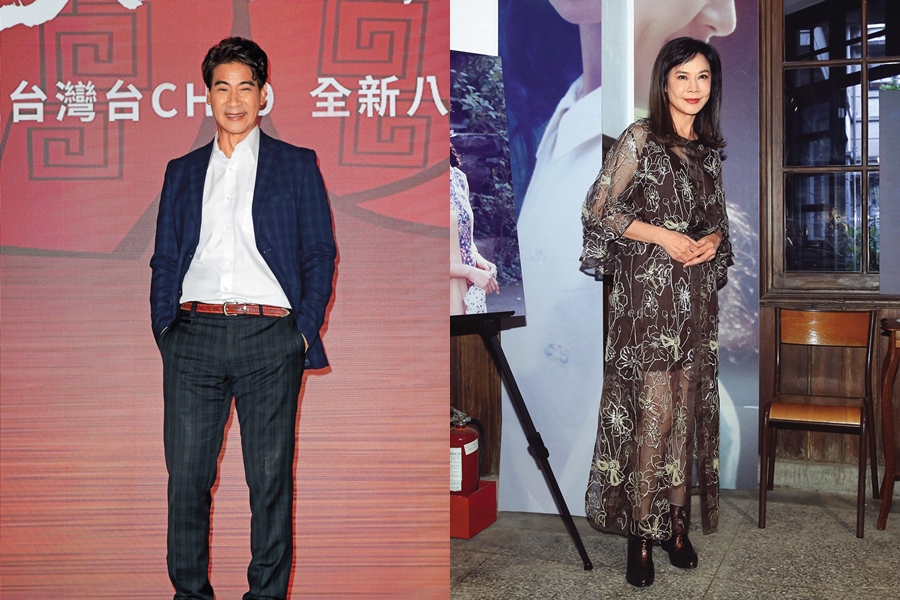 翁家明（左）已經成為人夫將近23年，中間跟老婆俞小凡（右）雖一度有婚姻危機，但是淡然度過，如今也是各自安好互不打擾。