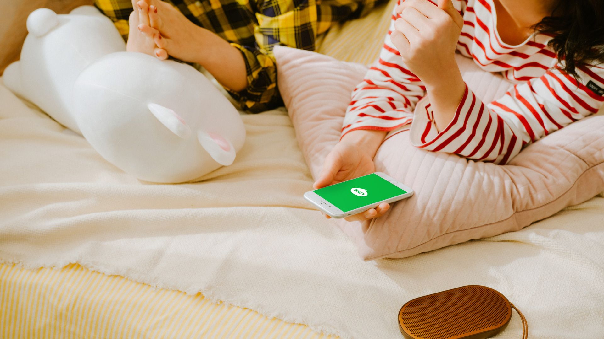 通訊軟體LINE今日推出全新免費字型，簡單2步驟便可輕鬆啟用。（翻攝LINE官網）