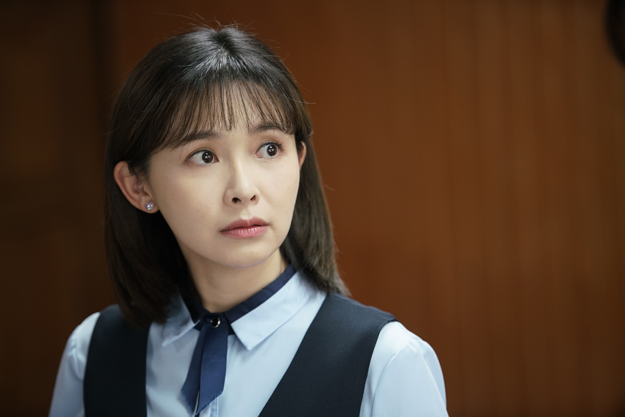 吳婉君在中視《開創者》裡對李國毅頗有好感。（中視提供）