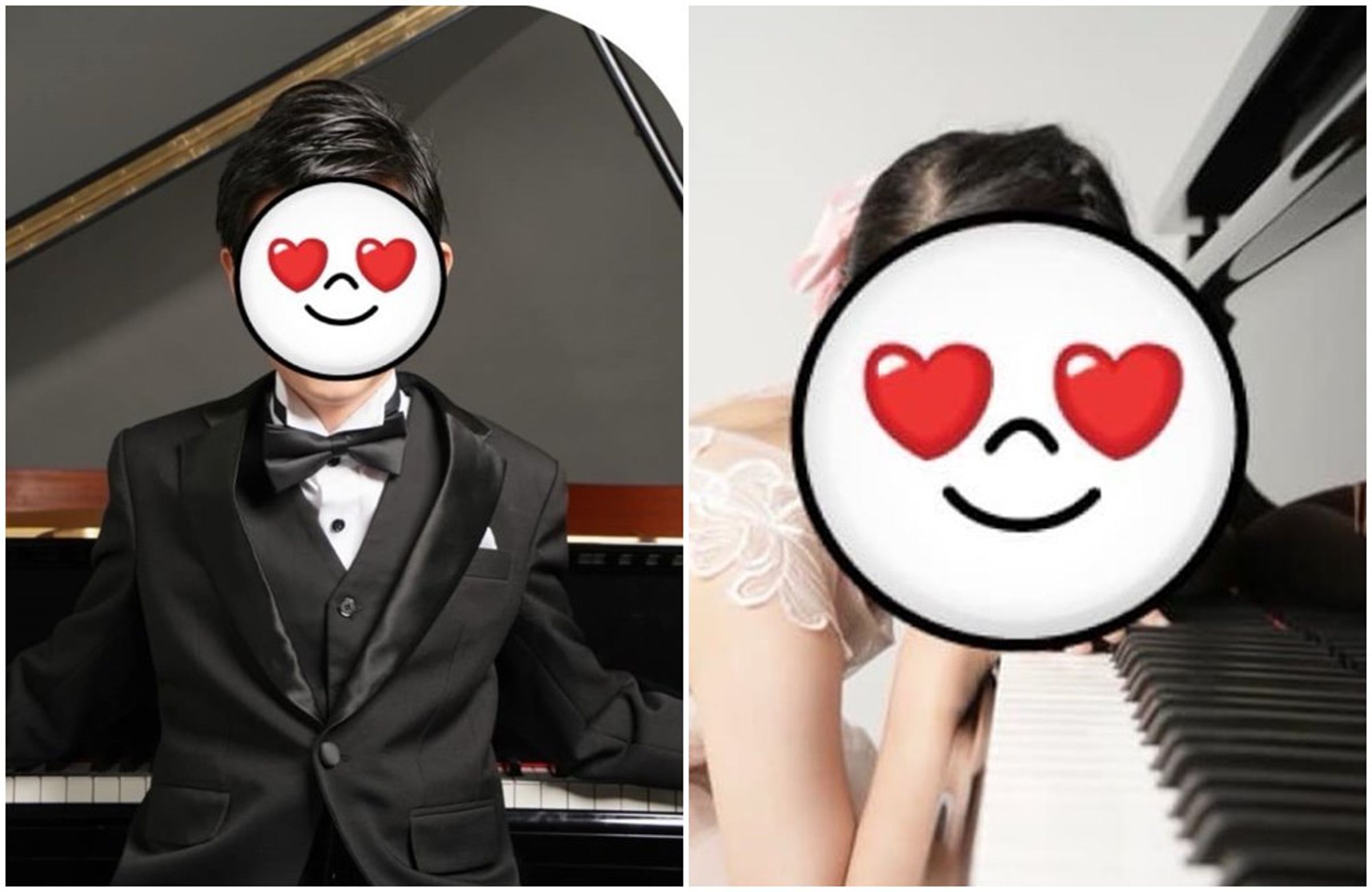 國小兄妹參加音樂比賽獲獎無數。(翻攝以馬內利美語臉書)