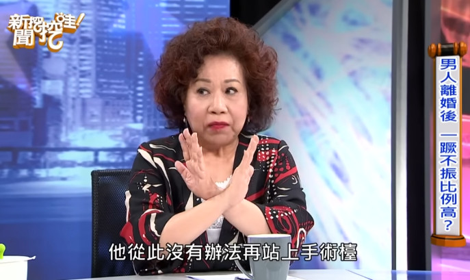 黃越綏節目中討論街友背後的辛酸際遇。（翻攝YT頻道新聞挖挖哇）