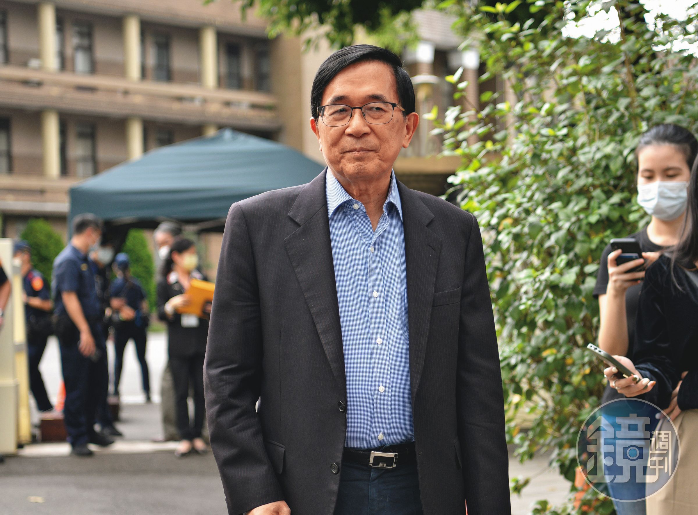 前總統陳水扁涉入多起案件遭判刑。(本刊資料照)