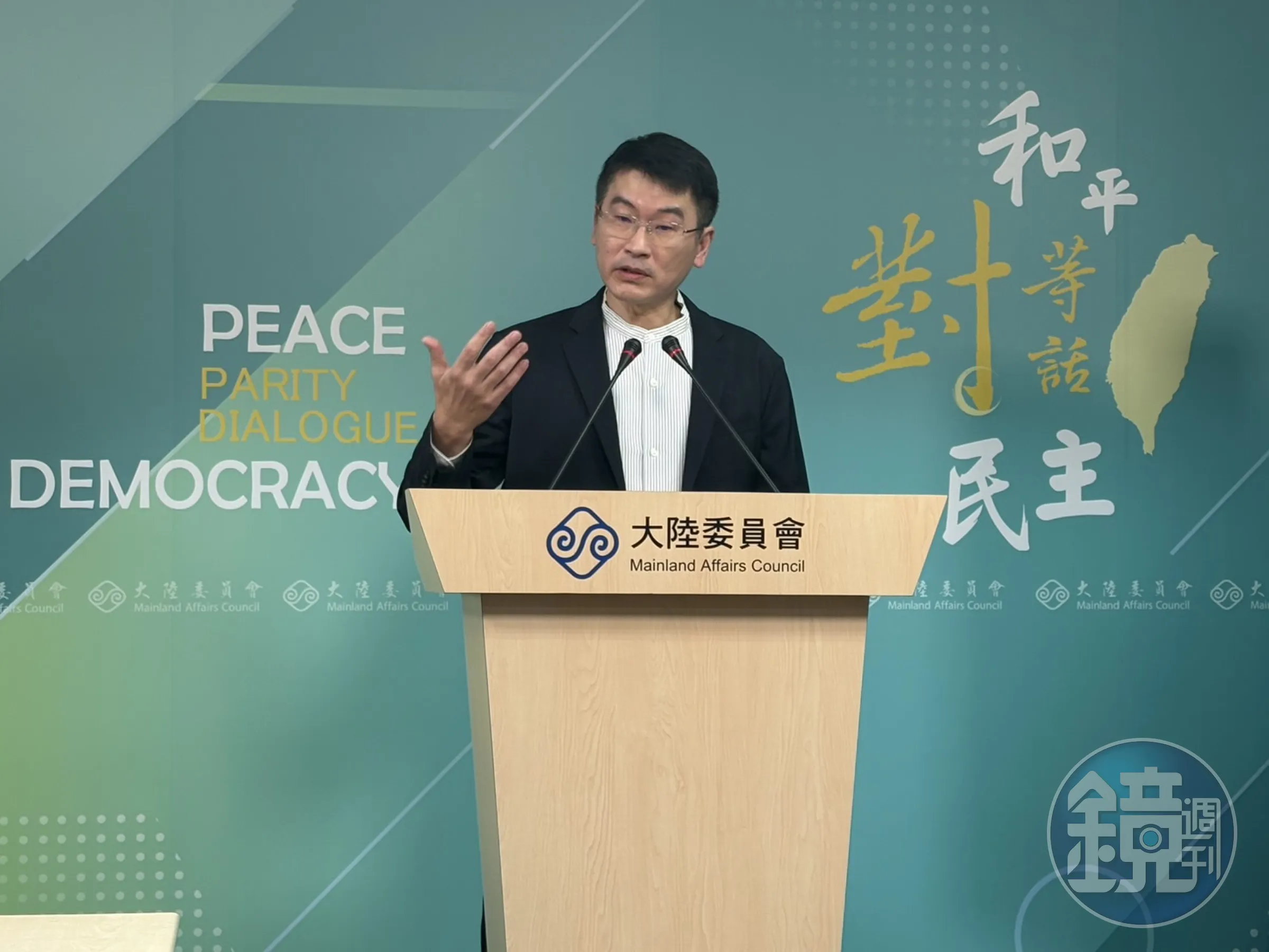 對於台灣藝人唱和中共的查懲進度，梁文傑：「應該很快了」。（本刊資料照）