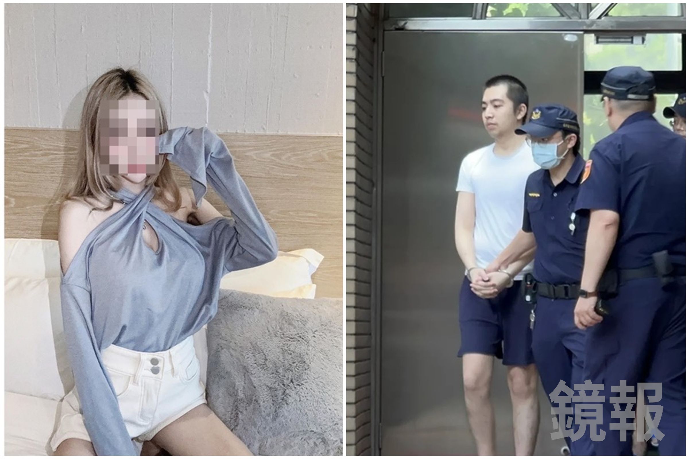 北市夜店女公關命案,恐怖情人凶手被判無期徒刑。(翻攝谷女Threads,鏡報馮茵)