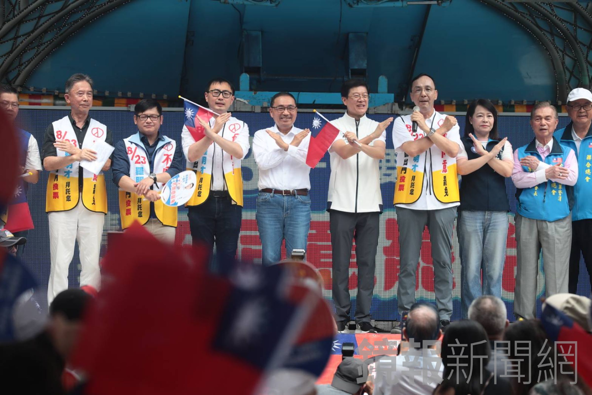 羅明才今在反惡罷造勢活動上，稱地方若行有餘力也可以進一步討論還稅於民。