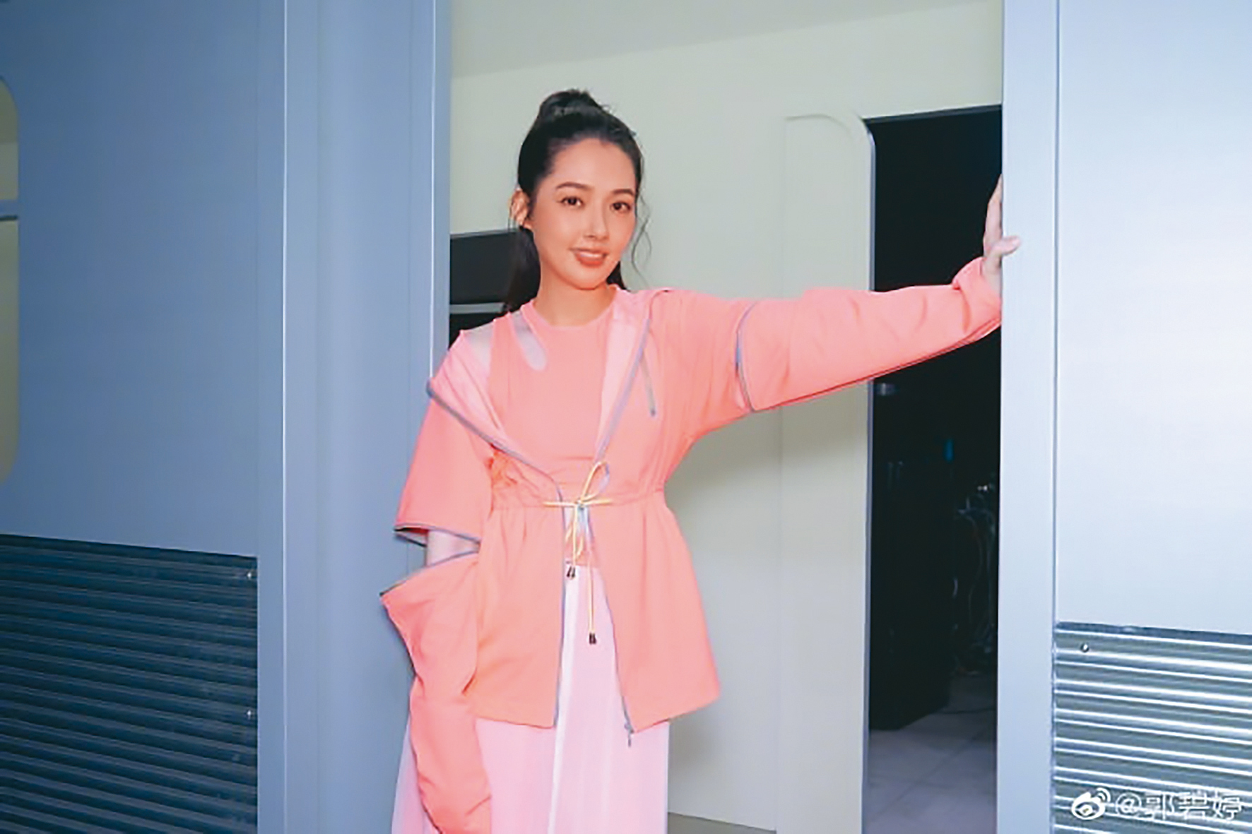 郭碧婷婚後屢傳婚變,但公婆一路以來都發聲力挺媳婦。(翻攝自郭碧婷微博)