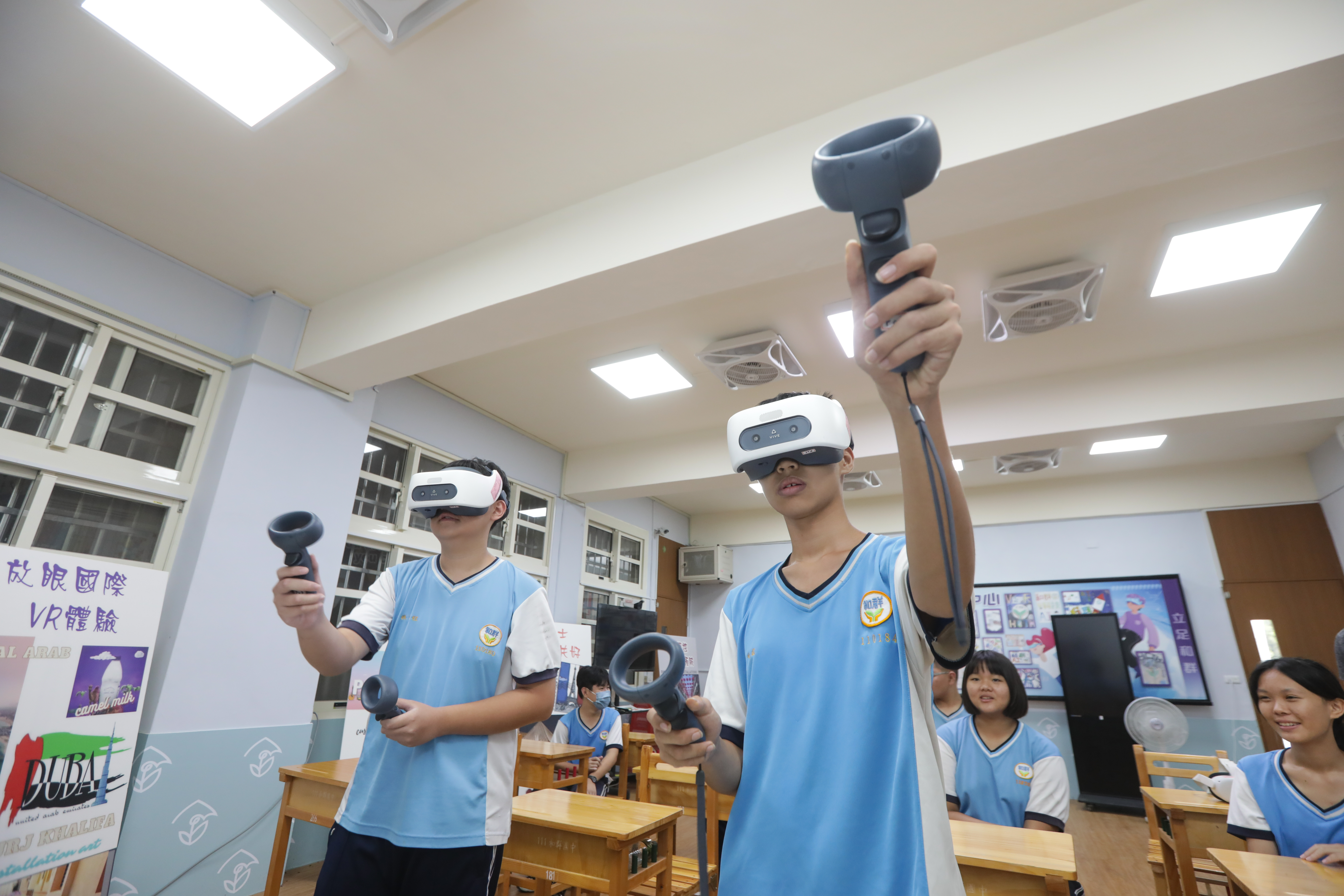 智慧校園，讓學習方式也跟著時代進步。