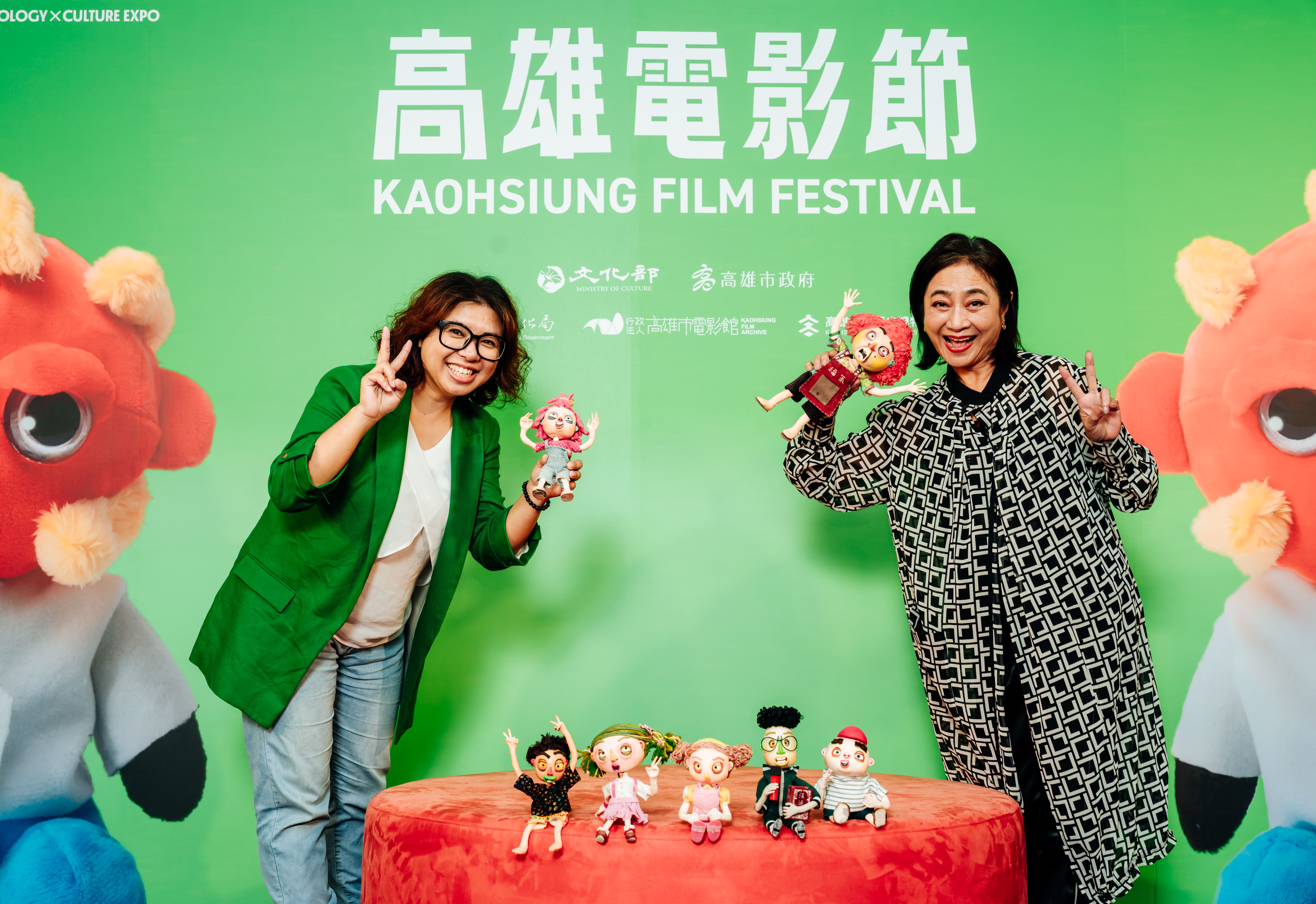 停格動畫影集《我是陳派派》於雄影世界首映，導演黃勻弦並與金鐘影后楊麗音共同出席映後座談。（高雄電影館提供）