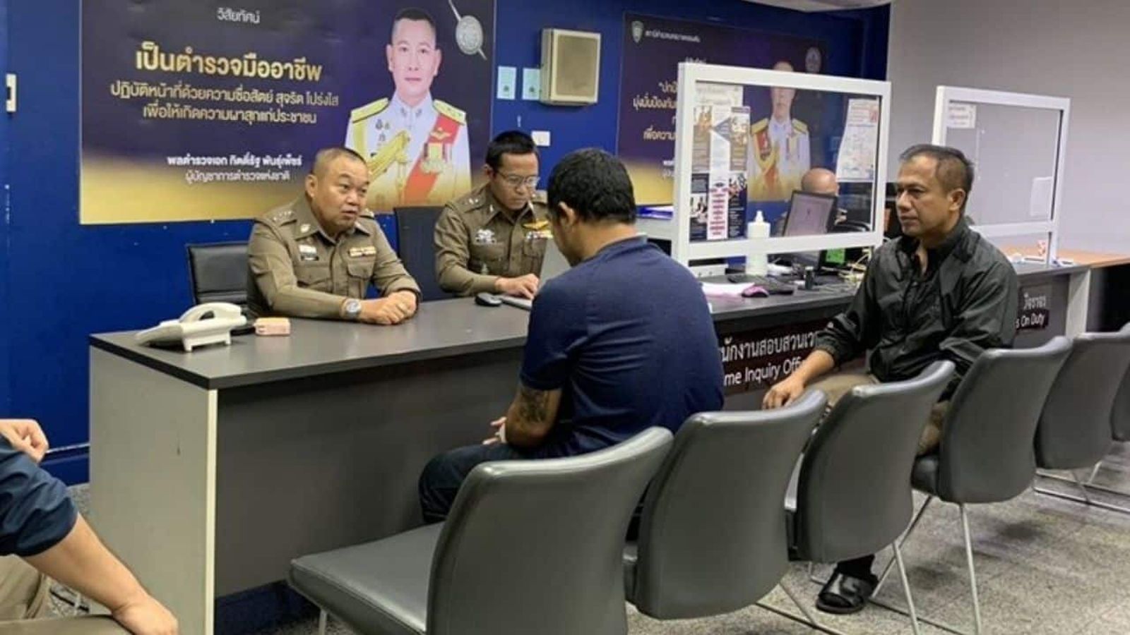 嫌犯尼柯恩認罪，最高恐面臨10年有期徒刑和20萬泰銖罰鍰。（翻攝自KhaoSod）