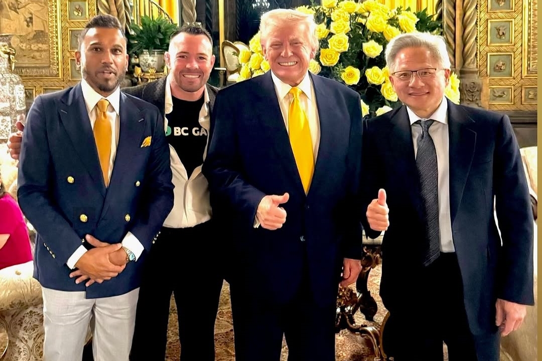 黃仁勳私人飛機昨抵台，卻不見他人影，究竟是跑去哪？示意圖（翻攝畫面）