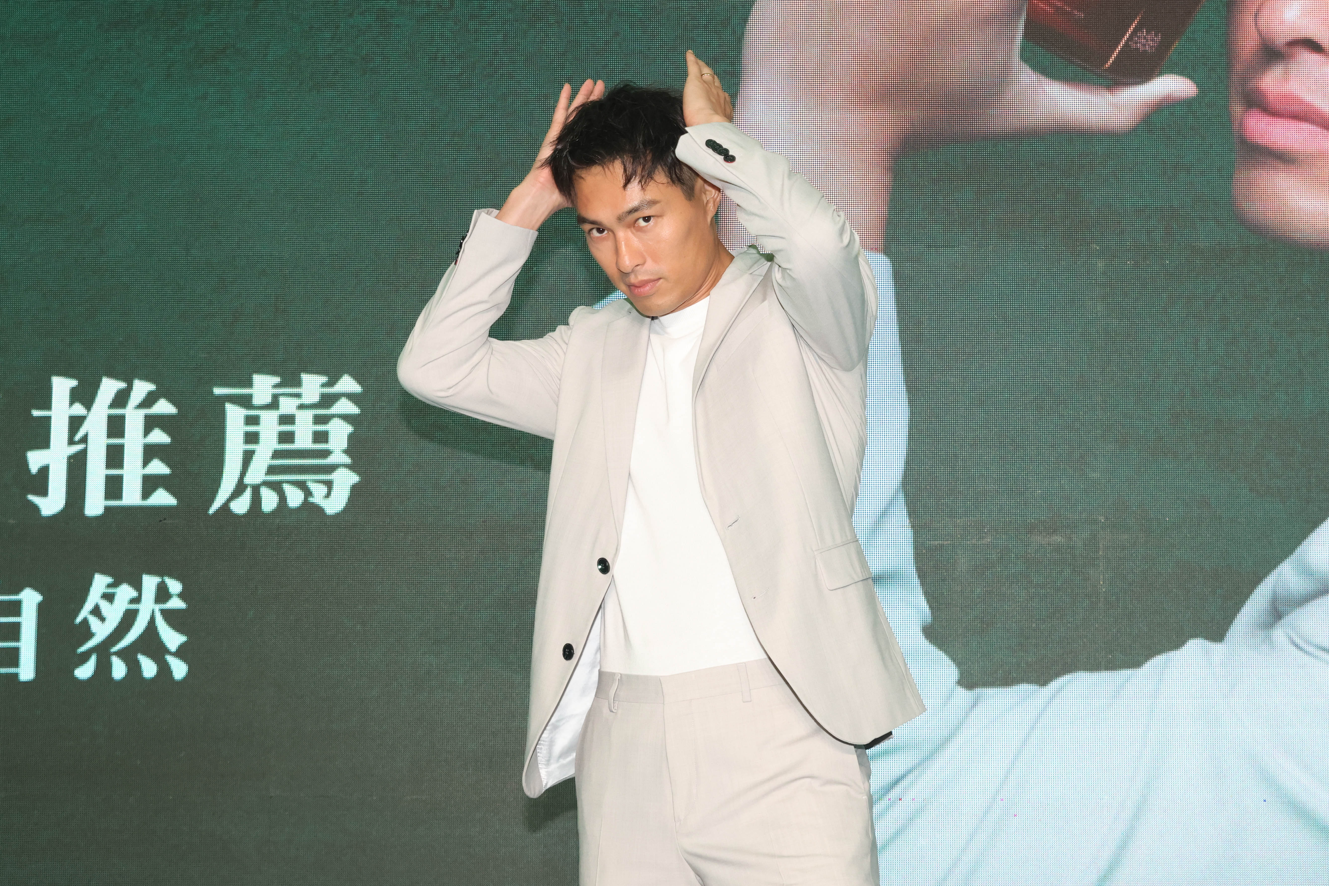 楊祐寧出席髮品活動。