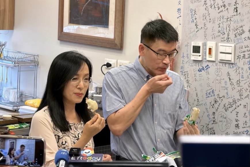 梁文傑為失言道歉 掏15.5萬買鳳梨釋迦賠罪!陳瑩酸爆:少去一次酒店可以買很多