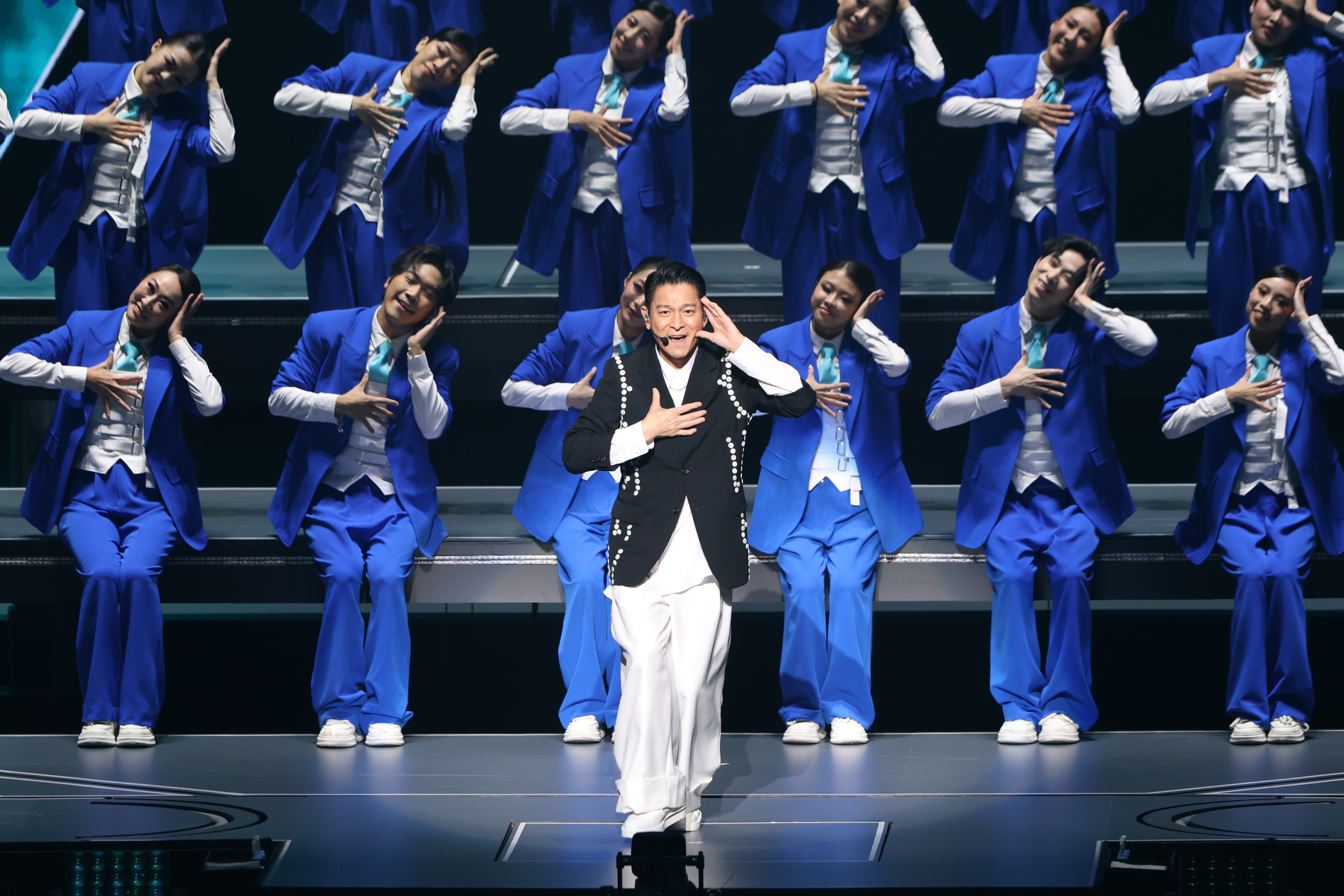 除了體力過人，劉德華撩妹功力也一流。