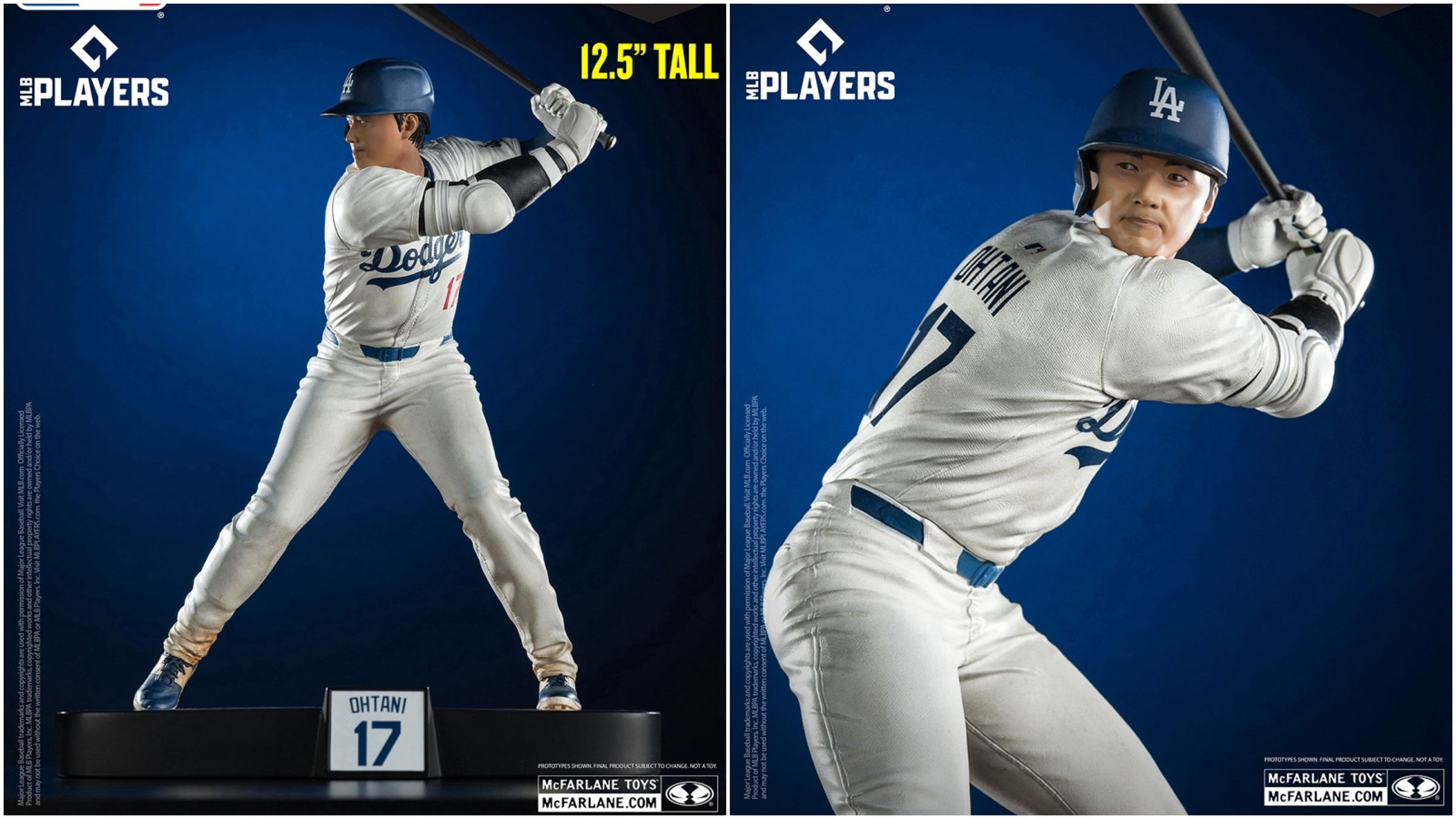 大谷翔平6分之1比例的模型,要價1.1萬台幣。(翻攝畫面)