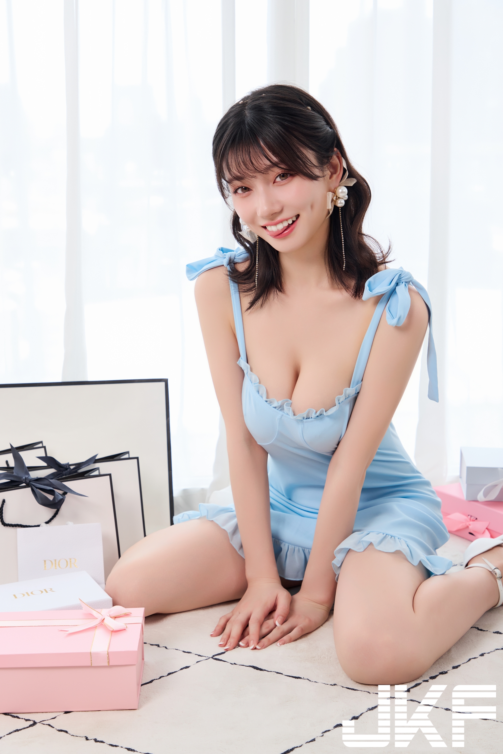 瀬戸環奈很感謝台灣粉絲支持,承諾會更努力投入工作。(JKF提供)