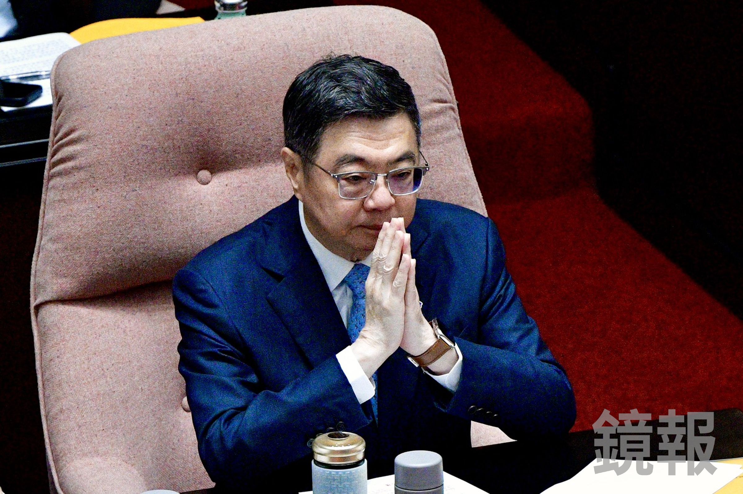 卓榮泰表示,中國一再地對外施展其霸權已引起全世界大家共同的反感,中華民國台灣是一個主權獨立的國家,中華人民共和國無權干涉中華民國台灣內政、外交。(鏡報李智為)