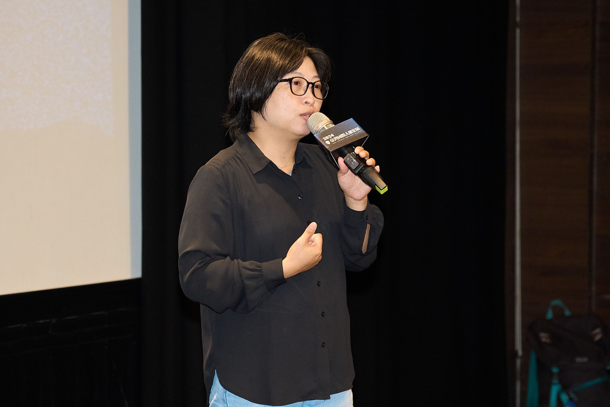 導演黃惠偵致詞表示,期盼影展選片能兼顧親子需求,成為引導孩子學習人權的重要平台,透過親子互動討論,讓人權理念往下扎根,成為社會前進的重要助力。