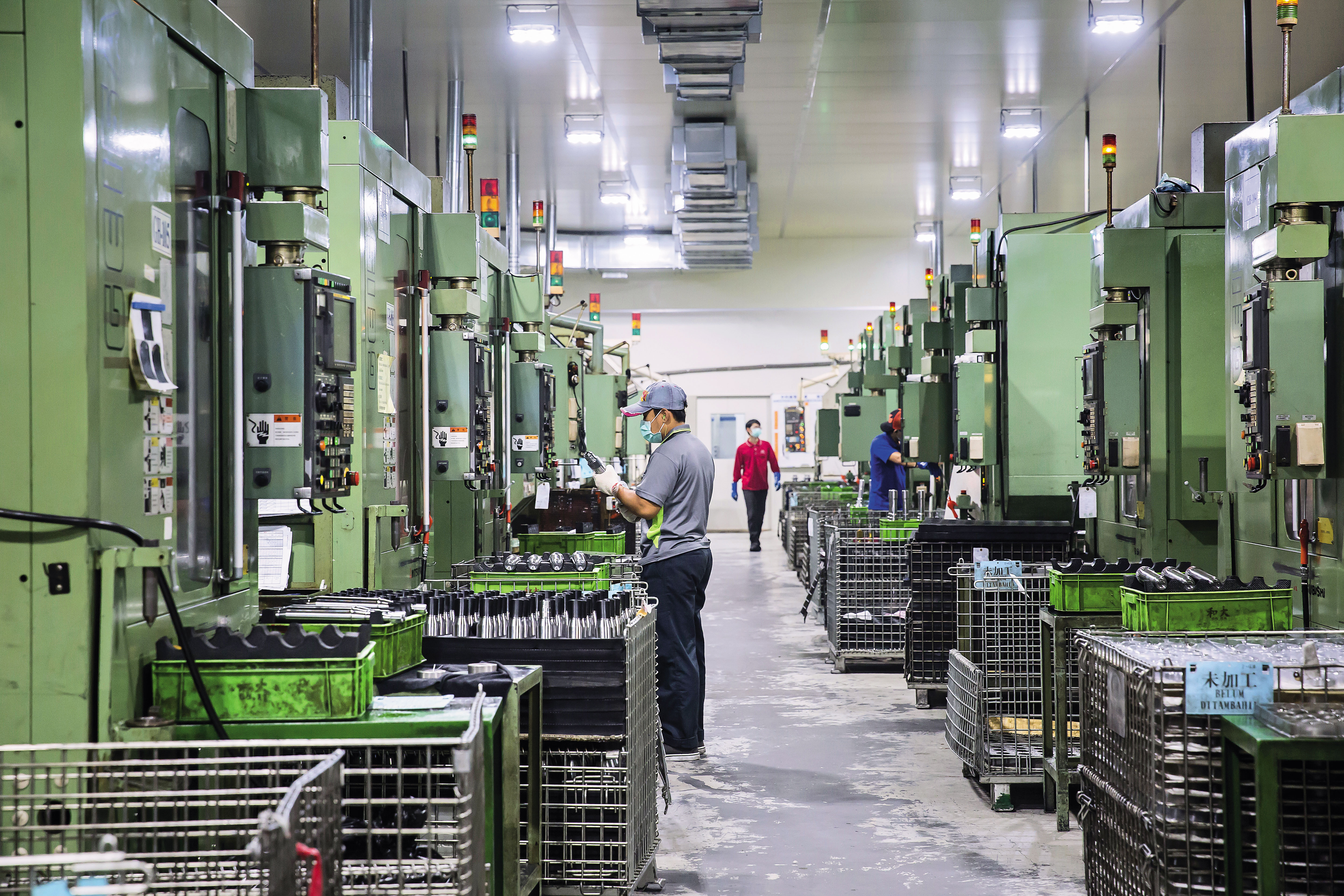 機械業是台灣出口主力，近年發展不易，多次跟政府溝通。（本刊資料照）