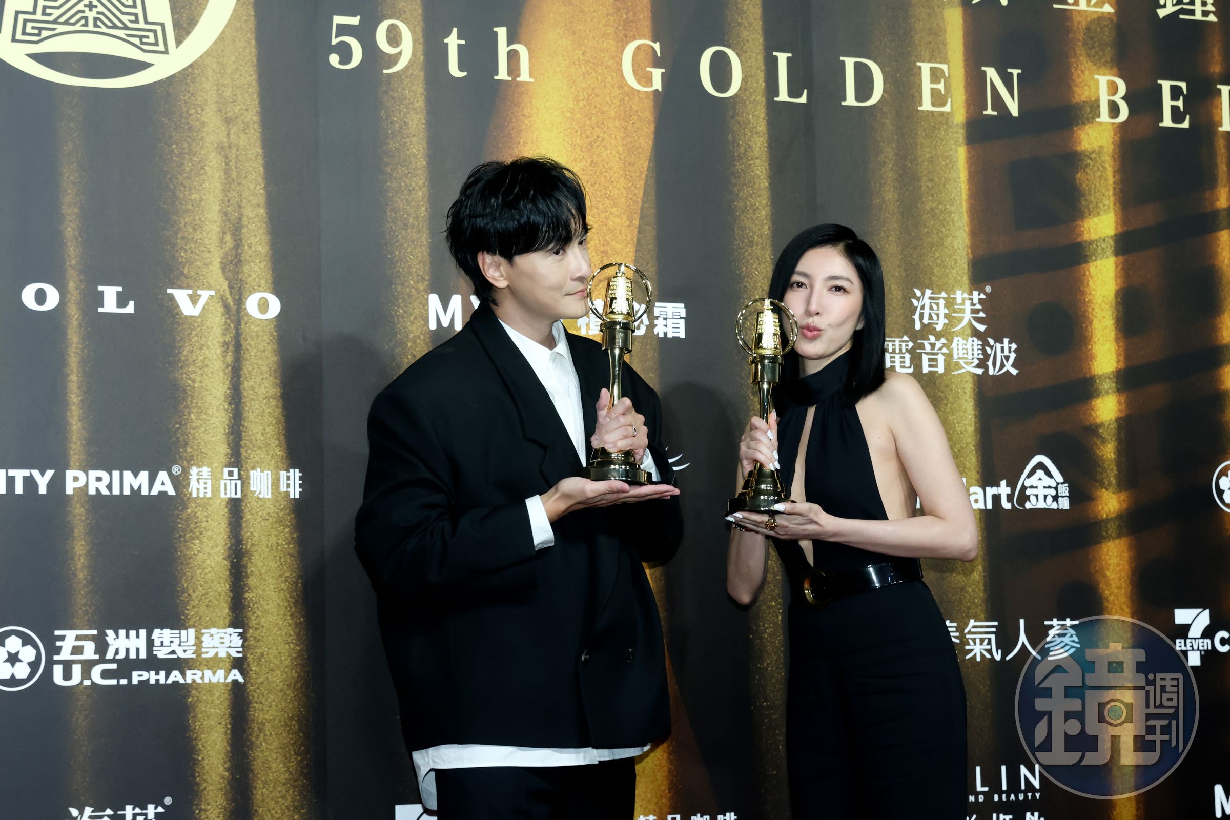 鄭元暢、楊謹華分別拿下戲劇最佳男、女配角。