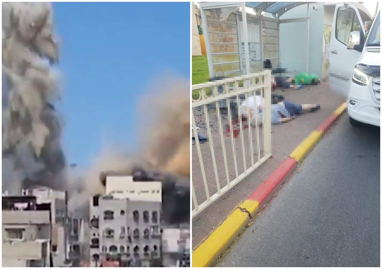 以色列遭受火箭攻擊，總理尼坦雅胡已緊急召開國安會議，並宣布進入備戰狀態。（翻攝自社群平台X）