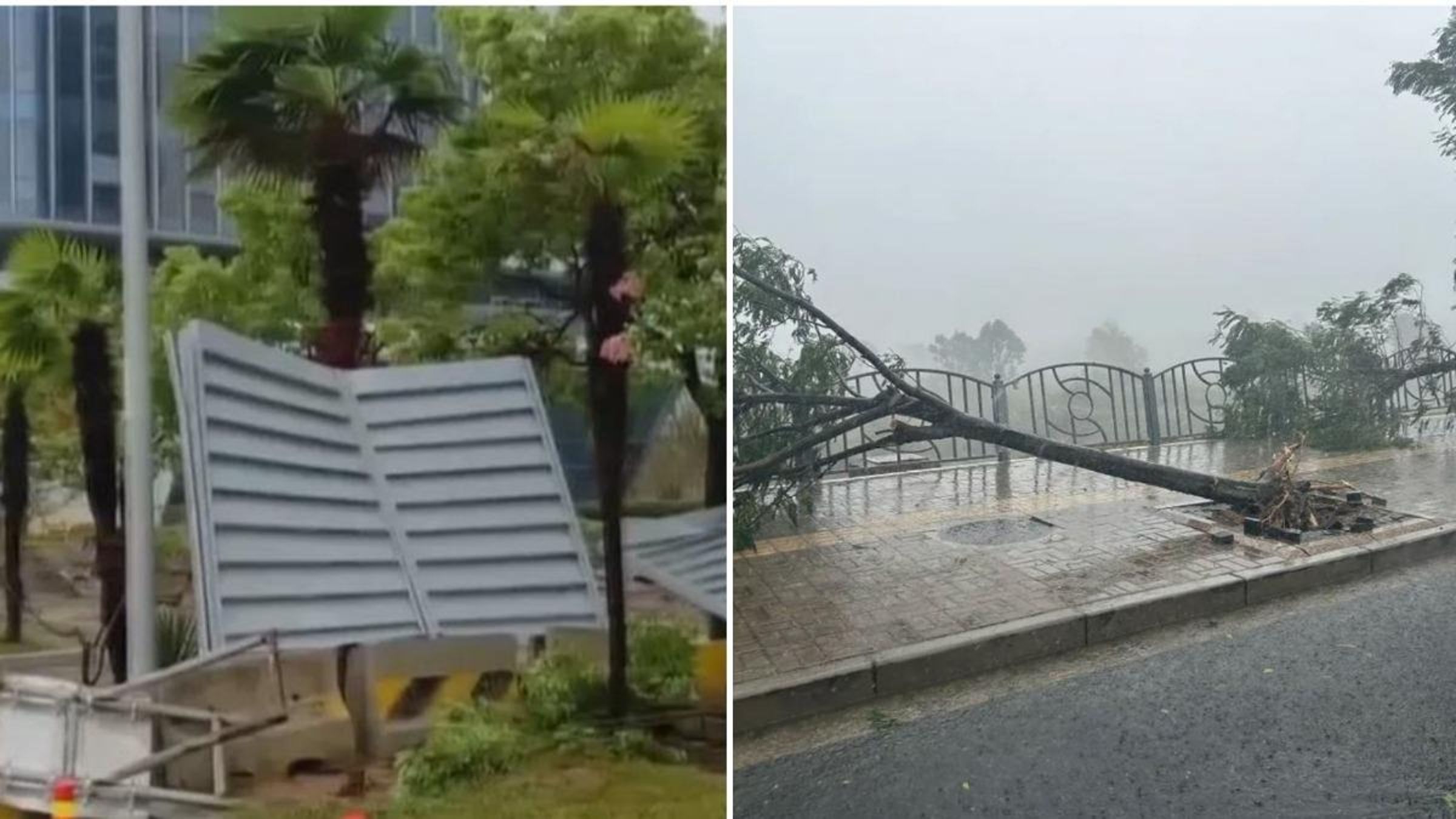 民眾曝上海災情。（翻自微博）