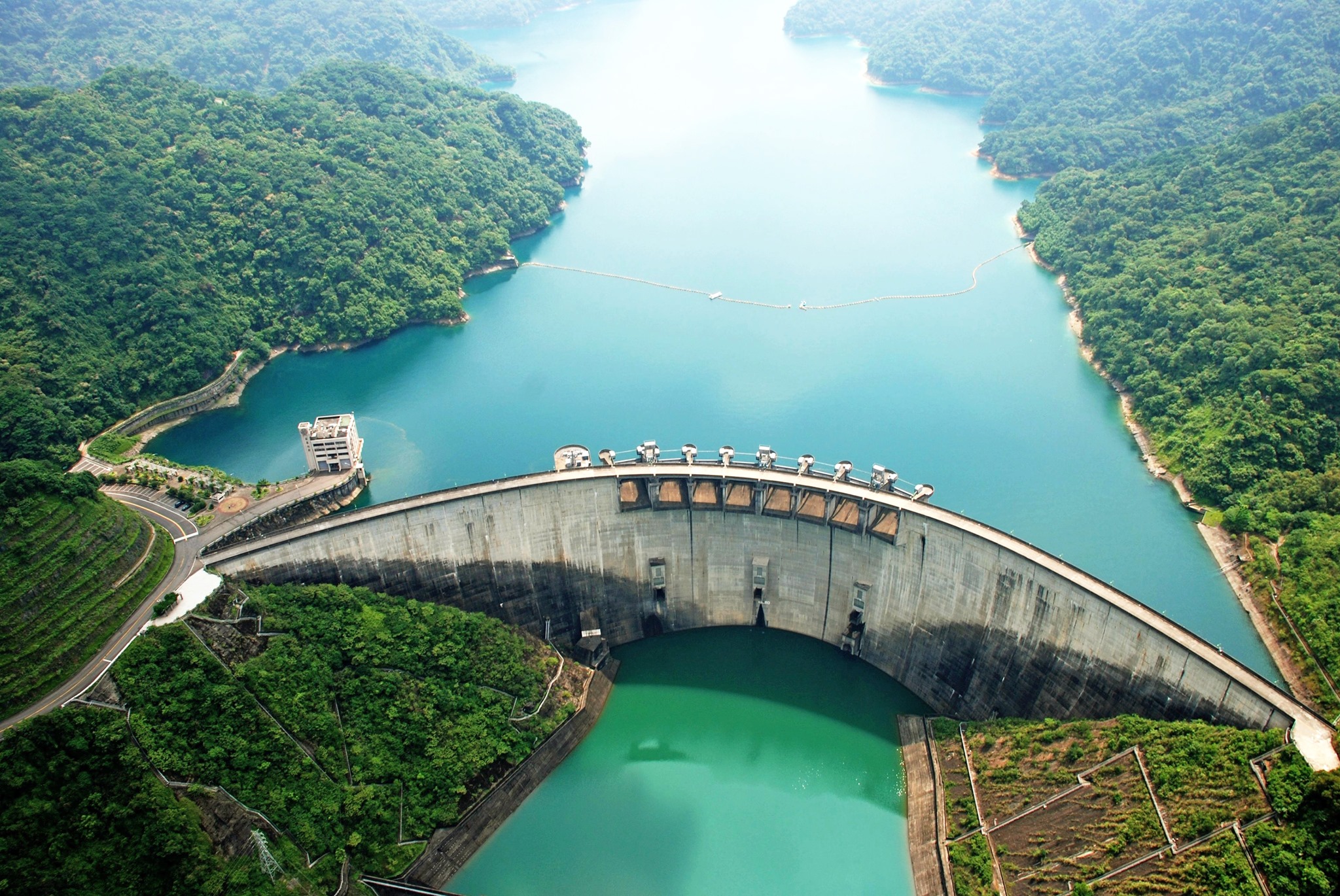 翡翠水庫。（翻攝自Humans of Taipei 我是台北人 臉書）