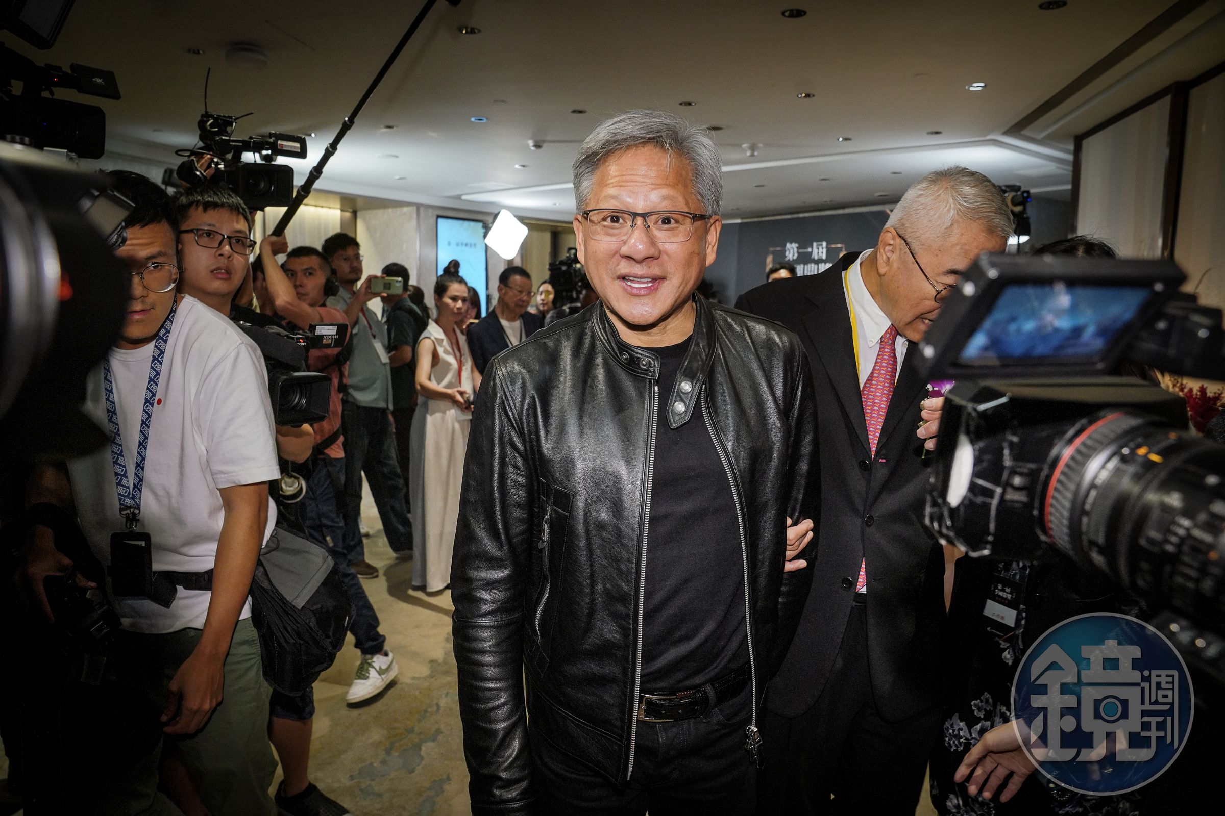 輝達執行長黃仁勳將擔任世壯運科技聖火代表。(本刊資料照)