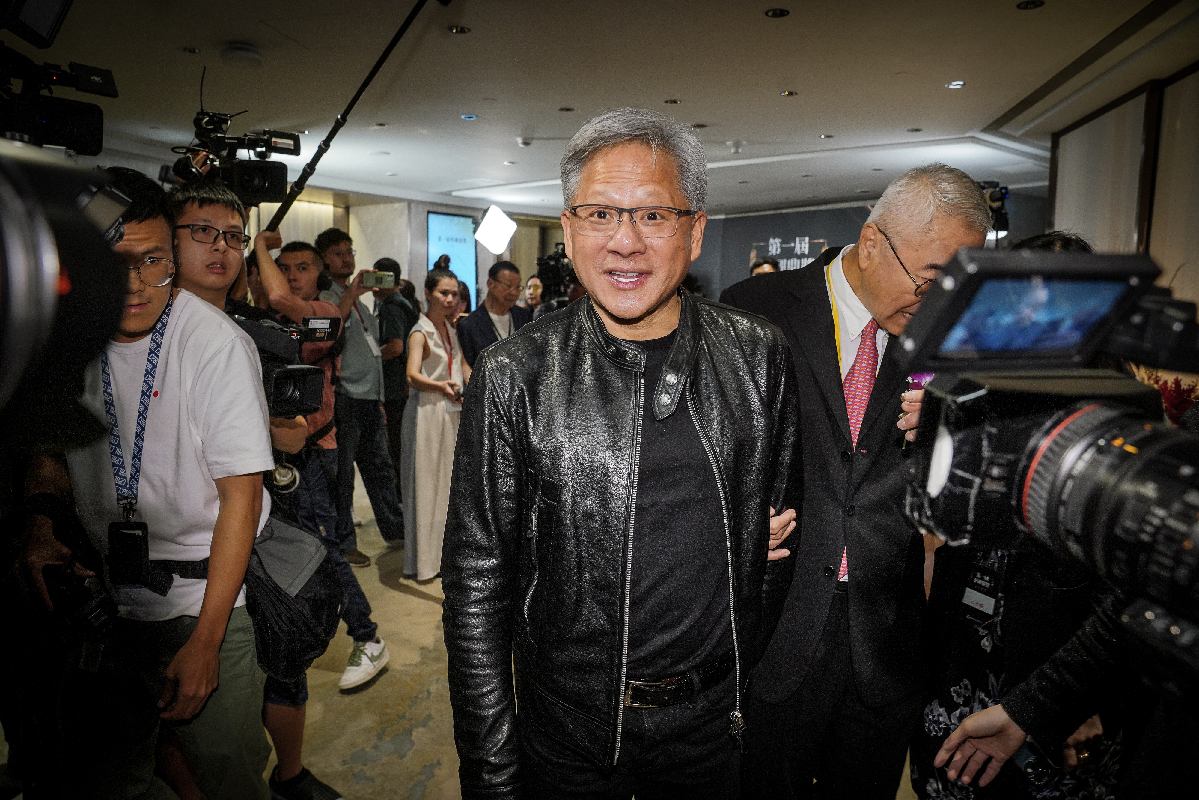 輝達執行長黃仁勳將擔任世壯運科技聖火代表。（本刊資料照）