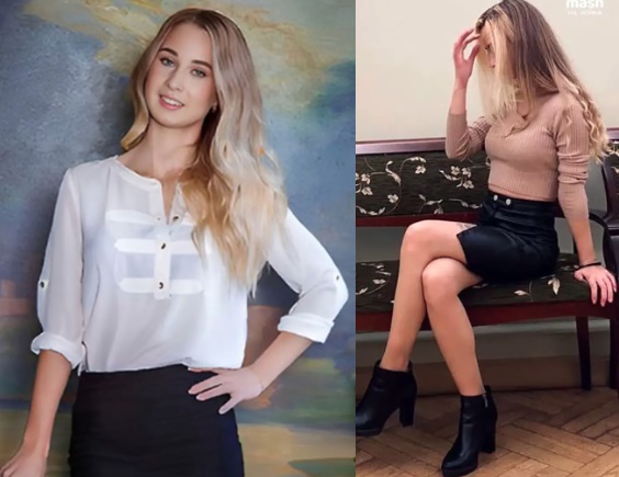 俄羅斯女教師涉嫌對11歲男童伸出狼爪，不但強吻，還強迫學生撫摸她的胸部。（翻攝自 New York Post）