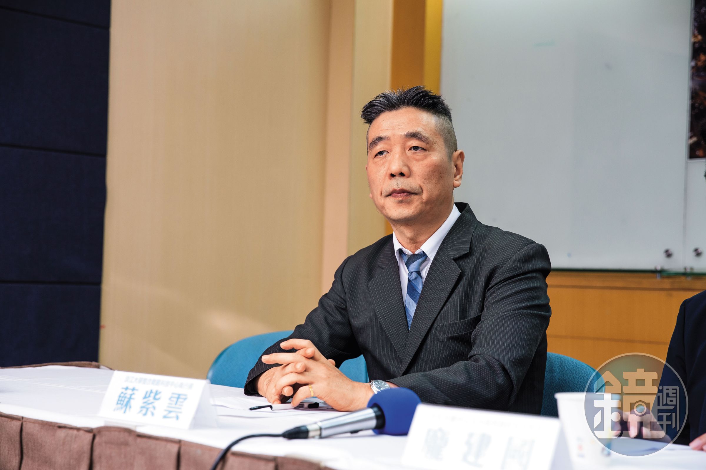 國防安全研究院國防戰略與資源研究所長蘇紫雲。(翻攝台灣新國際關係論壇)