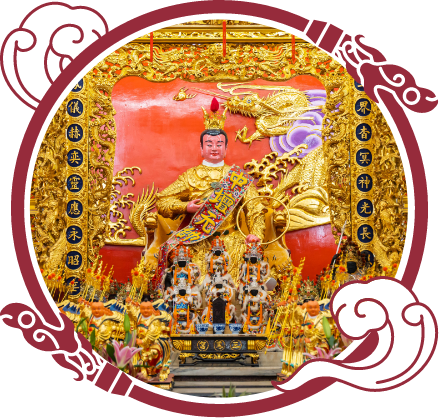 易經命理師高煜霖提醒符合4種條件、2種職業者可參拜、祝壽三太子（中壇元帥），有機會獲得好運。（翻攝高雄三鳳宮官網）