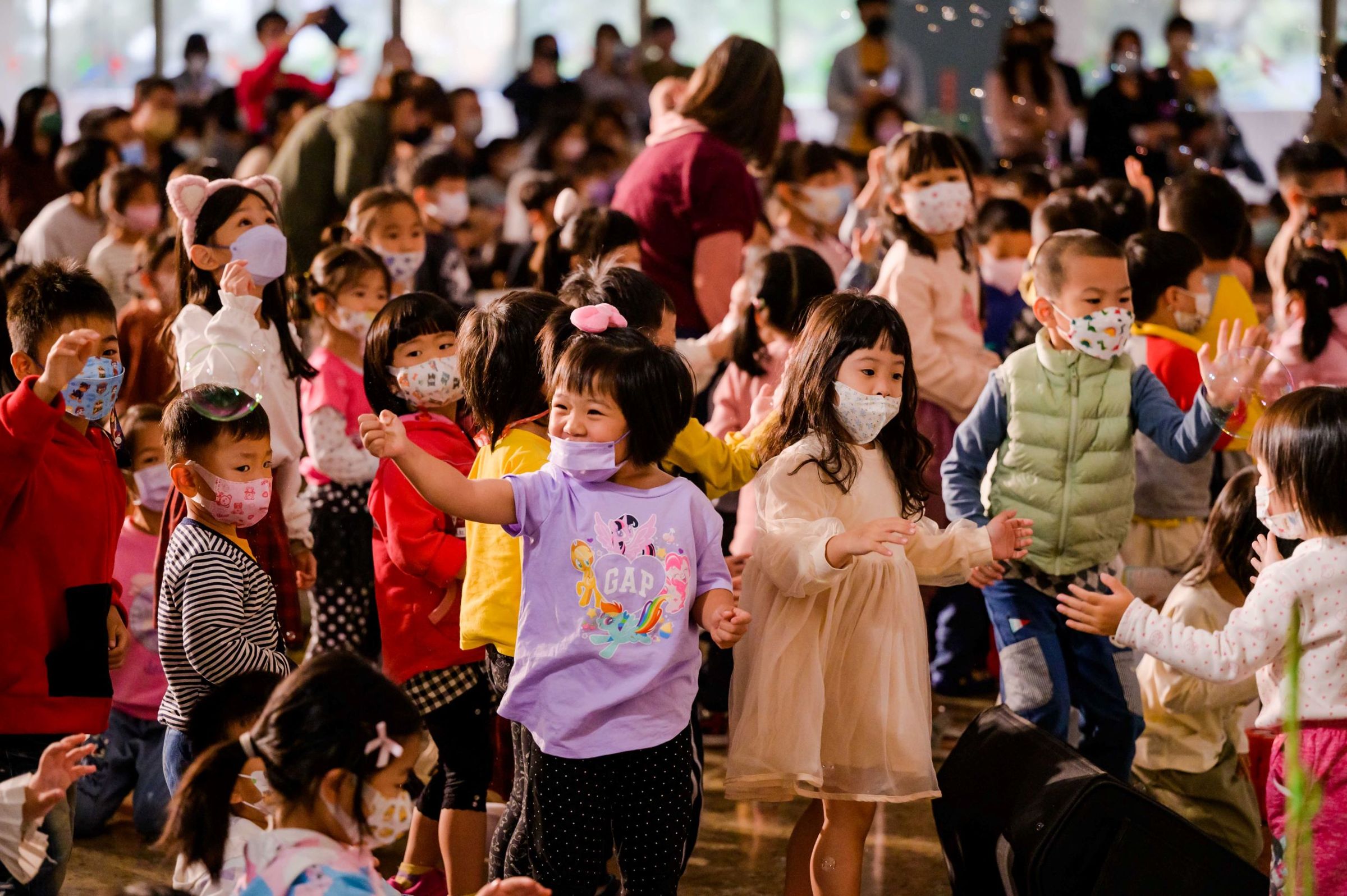 4月歡慶兒童月，台中市政府舉辦許多兒童活動，歡迎大小朋友一起繼續享受活潑快樂的氣氛。