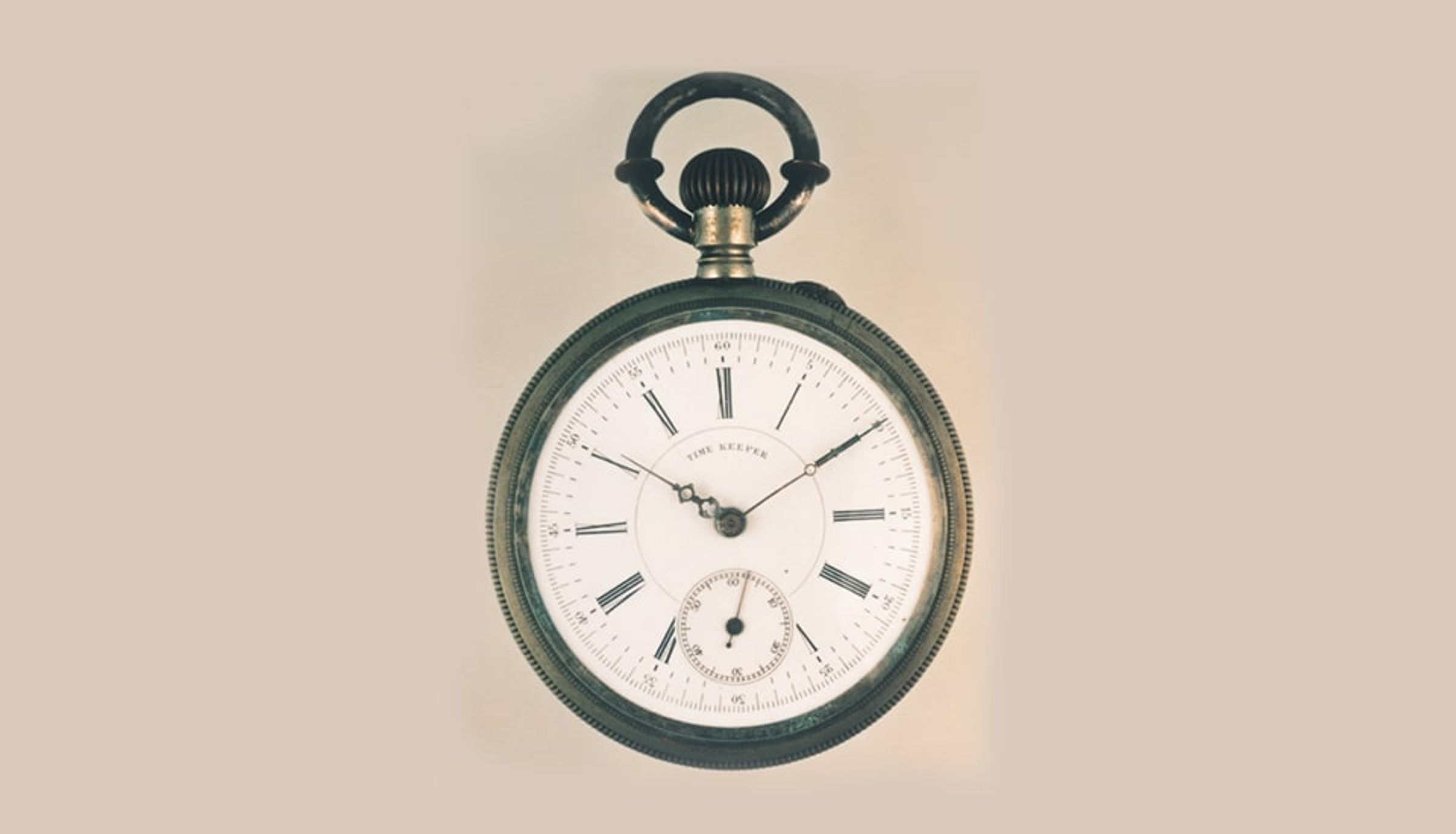 SEIKO於1895年推出的首款懷錶「Timekeeper」。