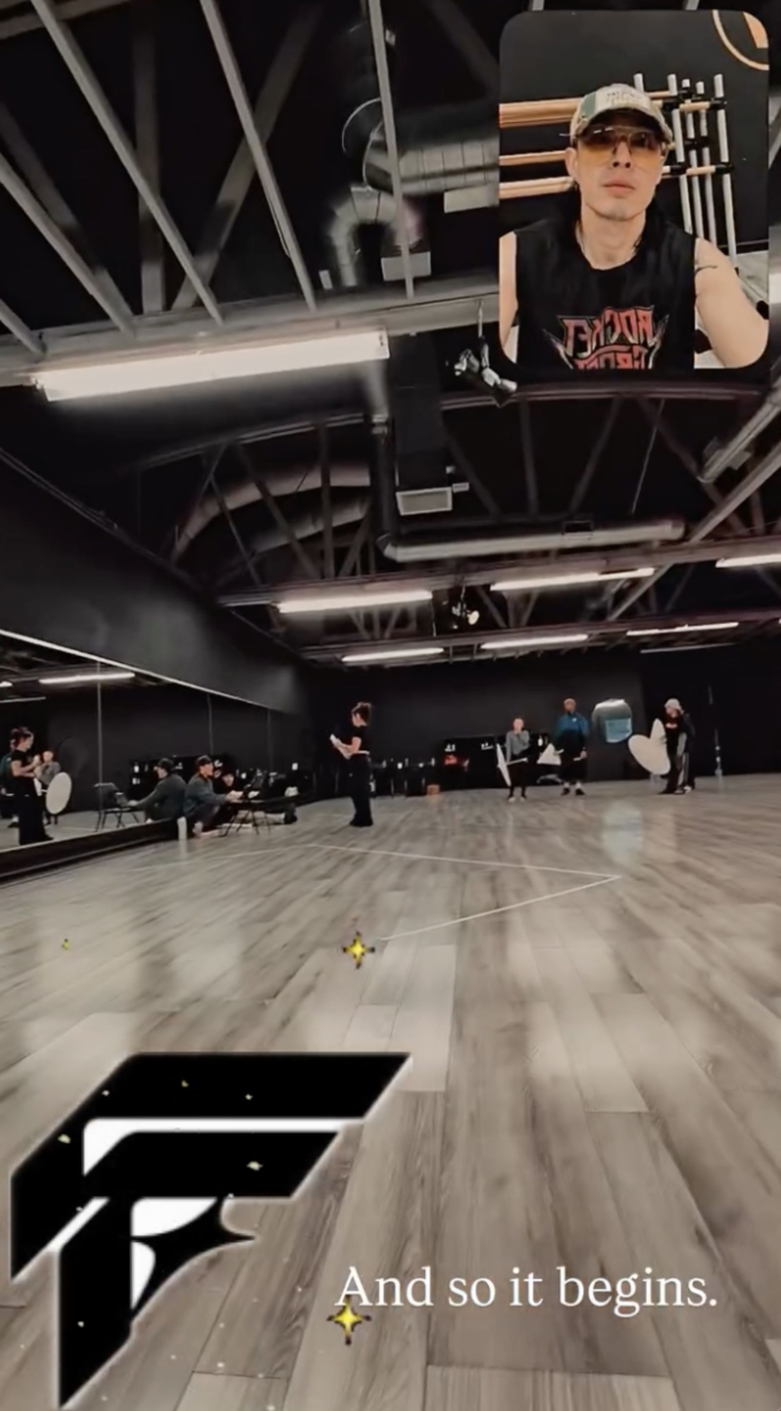 吳建豪已積極為演唱會展開排練。（翻攝吳建豪IG）