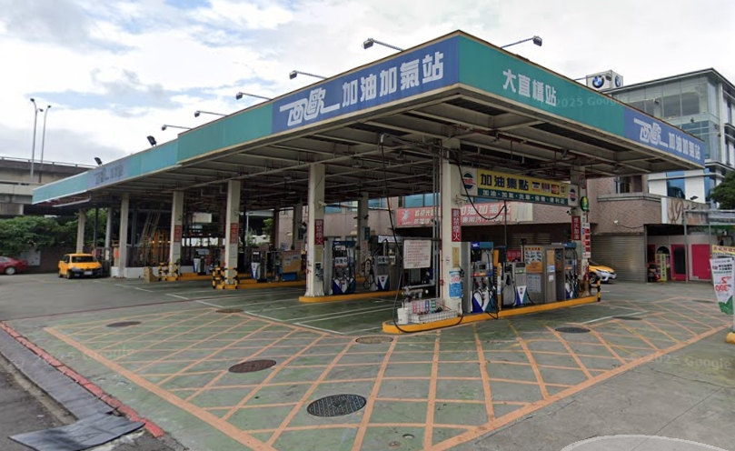 台灣第一家民營加油站「西歐加油站」驚傳倒光光，就連官網也已關閉。（翻攝自Google maps）