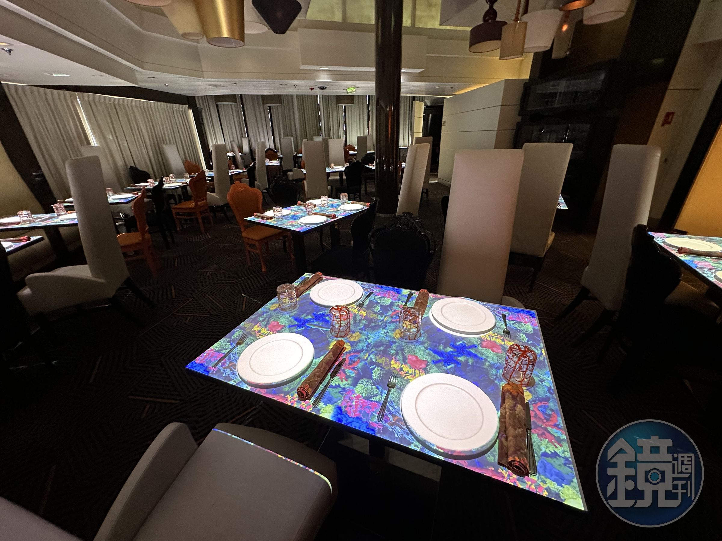 「小廚師餐廳」需另外收費,每人60美元加20%服務費,套餐含4道料理。