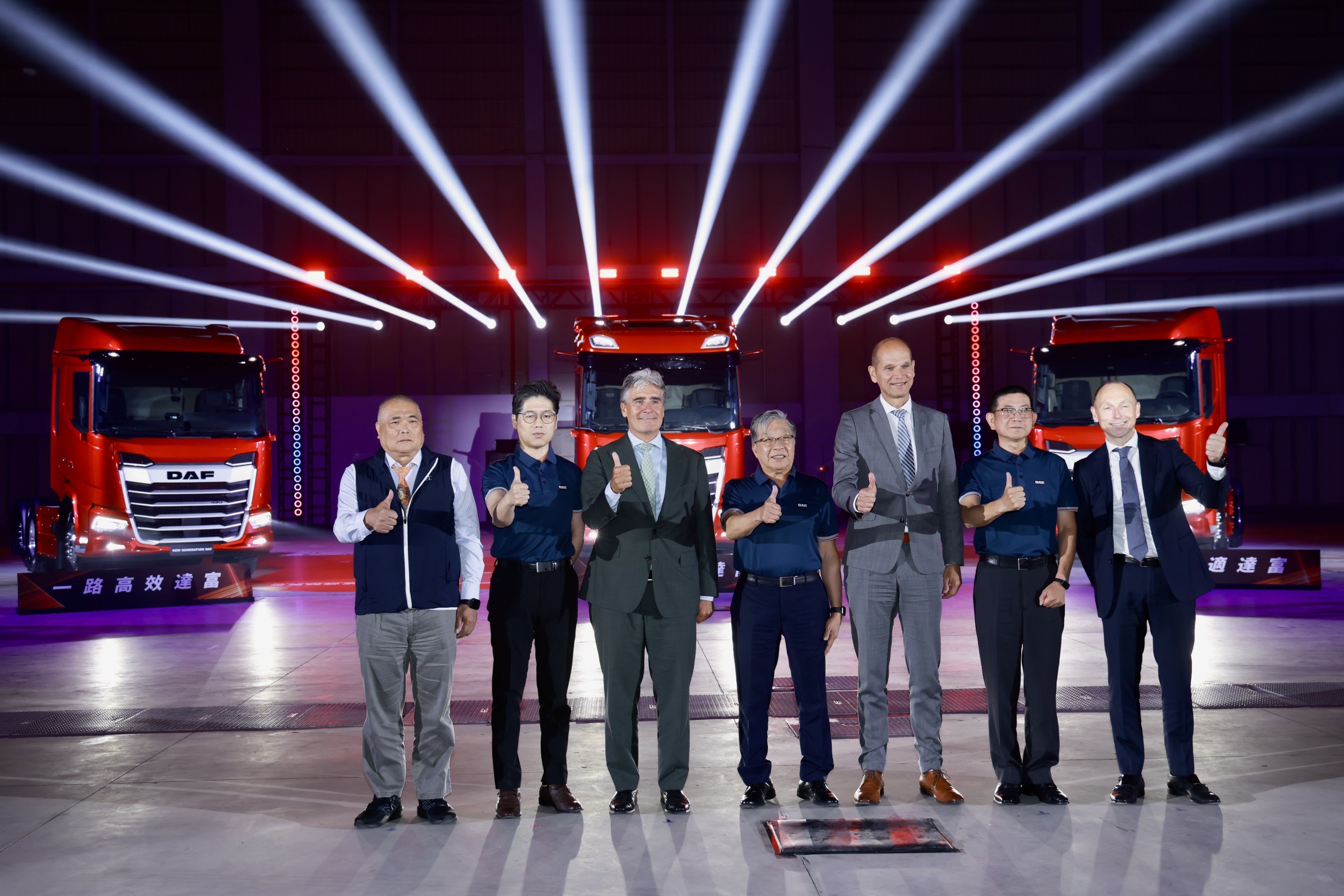 睽違6年!台塑汽車新世代DAF重車氣勢亮相 目標挑戰市占率20%