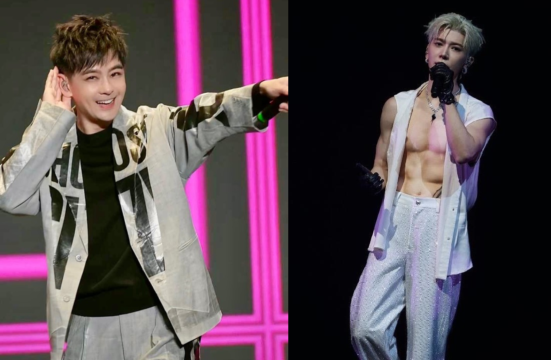 林志穎（左）、畢書盡（右）不逃兵被網友推爆。（翻攝自林志穎、畢書盡臉書）