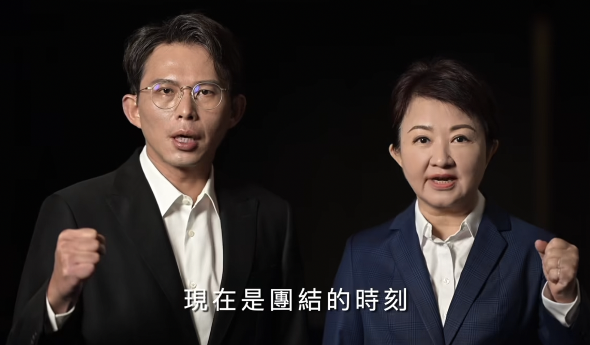 前立委邱毅表示，現在的「藍白合」要由盧秀燕、黃國昌搭配。（翻攝自羅廷瑋臉書）