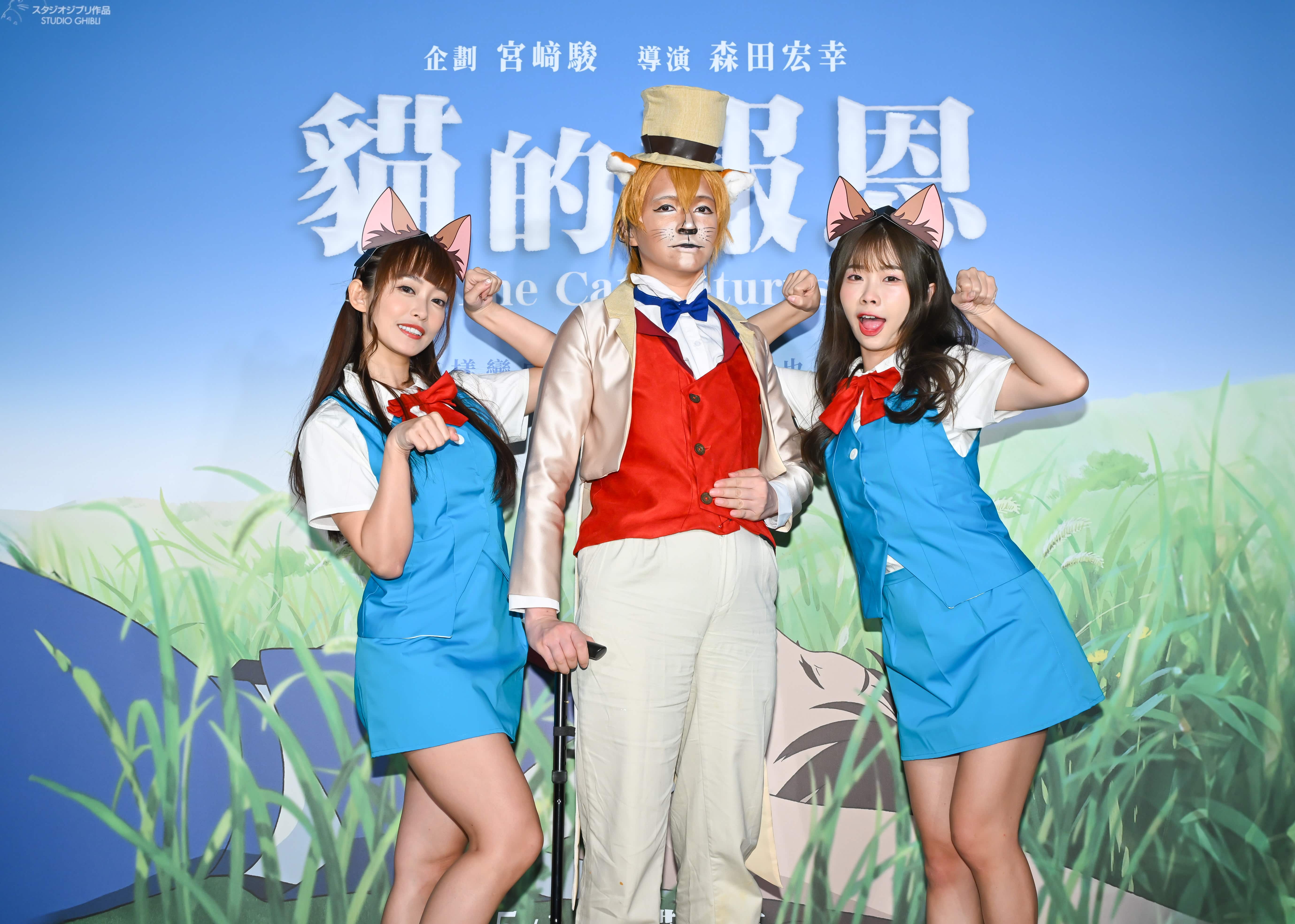 丹丹（左）、賴可（右）都是資深貓奴，偏好貓系男友。（甲上提供）